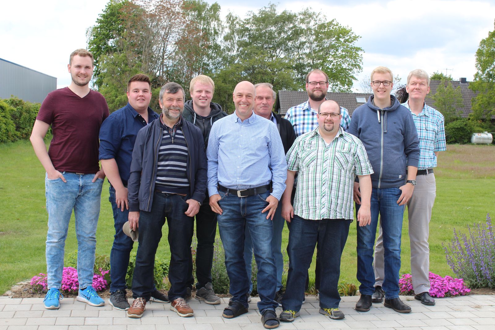 Der Vorstand des RGZV Dingden